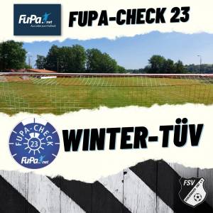 FUPA-CHECK 23 - Der FSV Schlierbach im Winter-TÜV